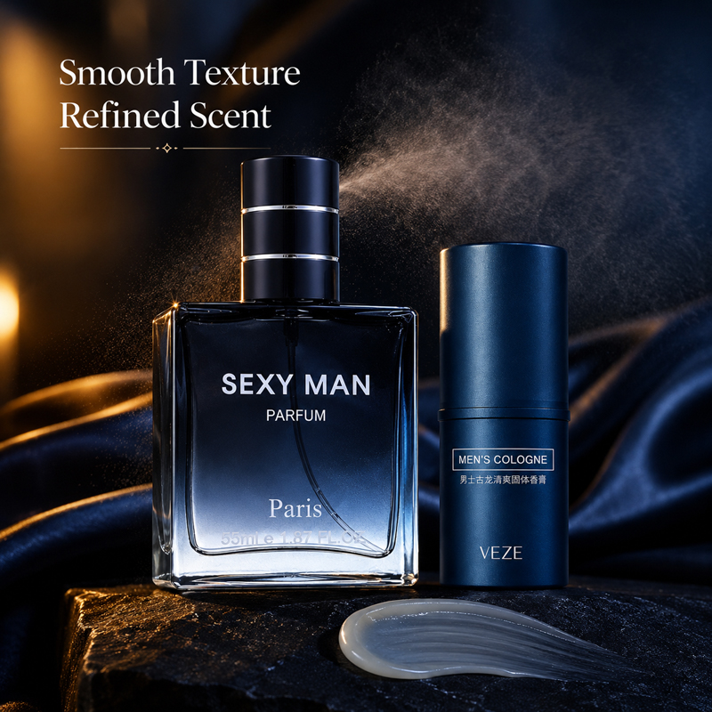 남성용 향수 세트 2-in-1 스프레이 & 솔리드 콜로 - Perfume Fresh Fragrance 리뷰 및 가격