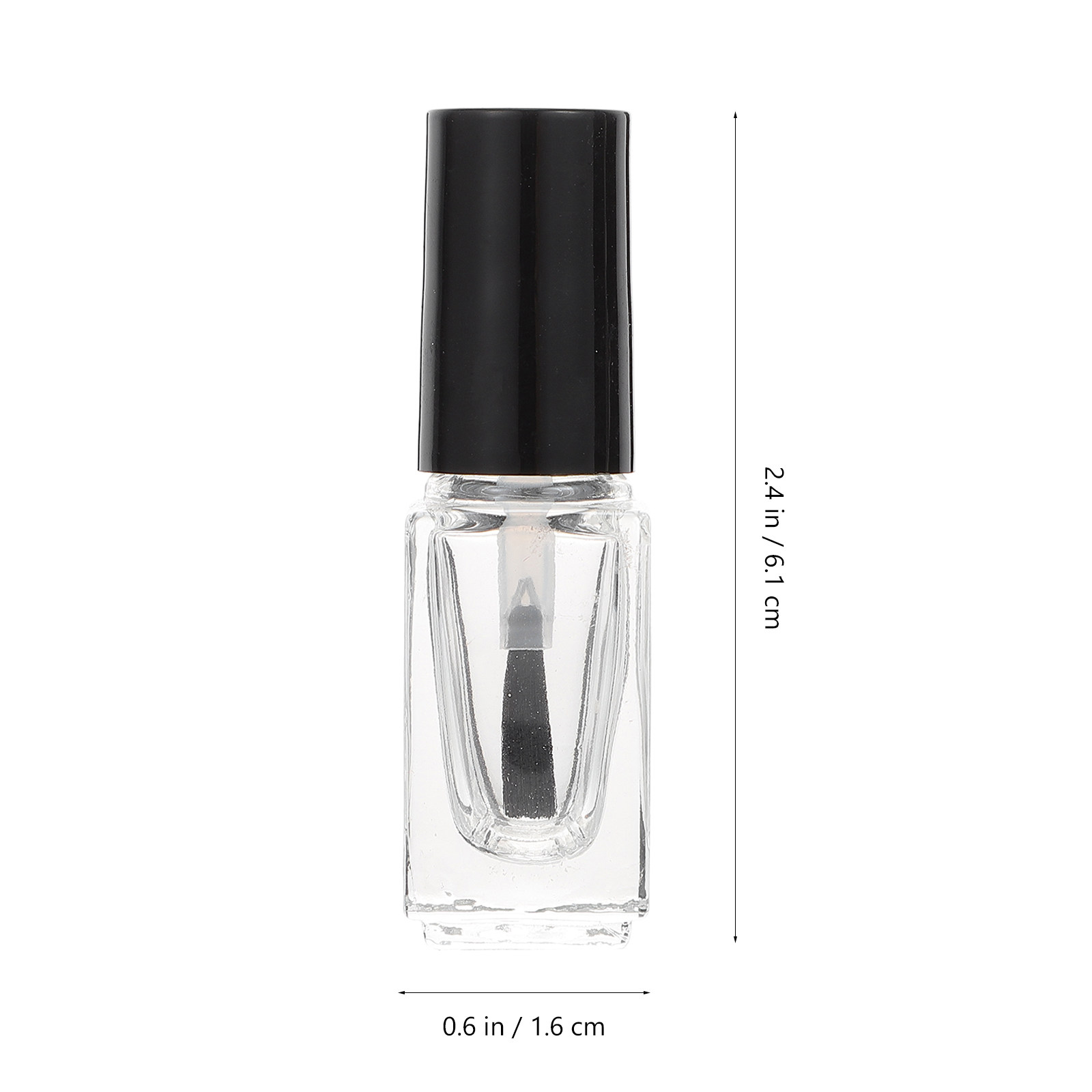20Pcs 절묘한 유리 매니큐어 병 3Ml 사각형 빈  - Perfume Refill Bottle 리뷰 및 가격