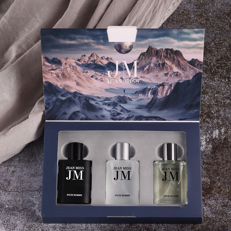 남성용 오드뚜왈렛 향수 선물 세트 3개, 엠보싱 처리된 - Fragrance Perfume Spray 리뷰 및 가격
