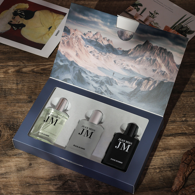 남성용 오드뚜왈렛 향수 선물 세트 3개, 엠보싱 처리된 - Fragrance Perfume Spray 리뷰 및 가격
