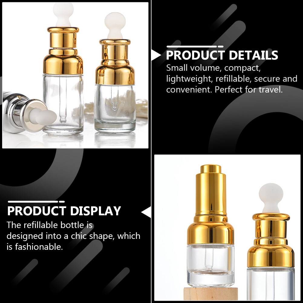 6개입 고급 투명 유리 드로퍼 병 20ml 리필 가능  - Perfume Refill Bottle 리뷰 및 가격